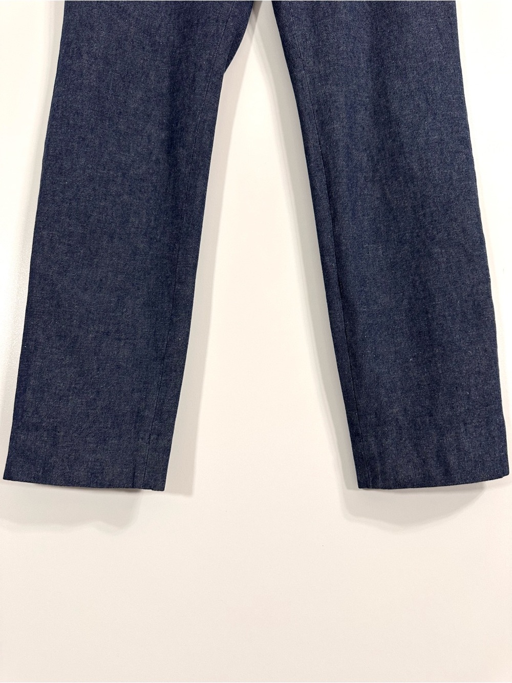 Banana Republic Chambray Blue Sloan Fit Sailor Pants with Gold Buttons Sz 6 - Picture 10 of 13